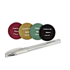 Caneta Gel Branca Molin