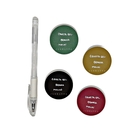 Caneta Gel Branca Molin