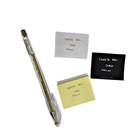 Caneta Gel Metálica Dourada Ouro Molin