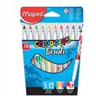 Caneta Hidrocor Color Peps Brush 10 Cores Maped