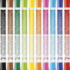 Caneta Hidrográfica 10 Cores Color Peps Duo Tip Maped