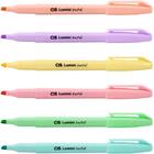 Caneta Marca Texto Cis Lumini Tons Pastel Sortid.