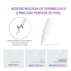 Caneta Pencil Goldensky 1.0mm Palm Rejection Compatível Ipad