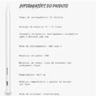 Caneta Pencil Goldensky Compatível Ipad 1.0mm Palm Rejection