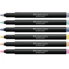 Caneta Pincel Brush Pen Pastel 6 Cores Supersoft Faber Castell