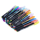 Canetas Coloridas Glitter Gel Estojo Com 48 Cores pintura des