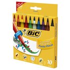 Canetinha Bic Hidrocor Ponta Pincel Com 10 Cores - 6 Caixas