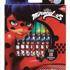 Canetinha Hidrocor Ponta Fina 12 Cores Miraculous Ladybug Tris