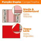 Canga Toalha Para Praia Piscina 140x100cm - Camesa