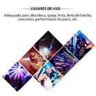 Canhao Moving Luzes De Palco 230w Led 7r Efeitos 16 Canais 14