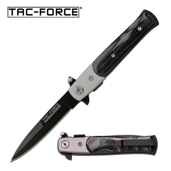 Canivete Stiletto Tac Force By Master Cutlery Tf-438bp