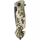 Canivete Tático Militar De Bolso Lâmina Aço Inox 420 Fosfatiz