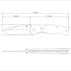 Canivete Tramontina Com Lâmina Em Aço Inox Com Cabo De Alumín