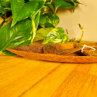 Canoa Indígena Igara c/ Remo 25cm - Etnia Baré - Madeira Sucu