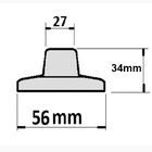Canopla Acabamento Deca Linea Pequena - 4124120