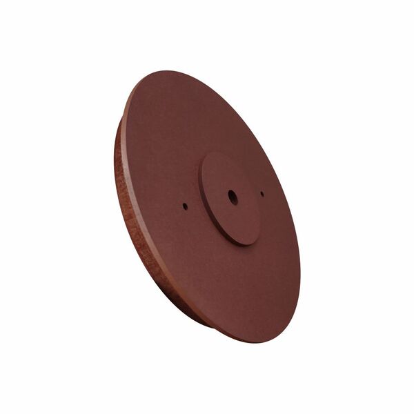 Canopla Em Madeira Para Lustres E Pendentes 17 Cm Marrom