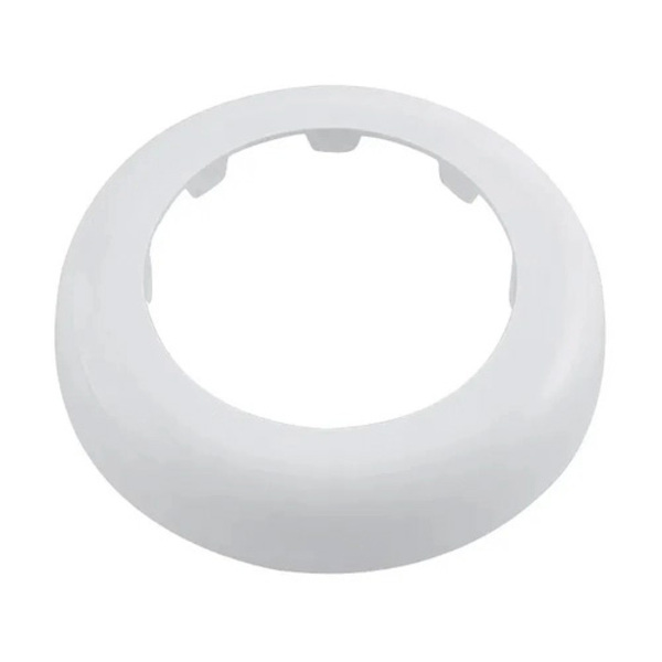 Canopla Para Bacia Com Saída Horizontal Branco Gelo - Ch0117