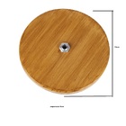 Canopla Para Lustres Em Madeira Maciça