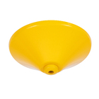 Canopla para Pendente Cônica 1 Lâmpada Metal Amarelo