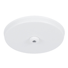 Canopla para Pendente Redonda 1 Lâmpada Metal Branco