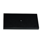 Canopla para Pendente Retangular 3 Lâmpadas Metal Preto