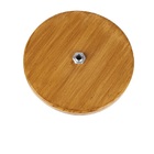 Canopla Prato Em Madeira Para Lustres