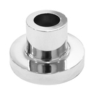 Canopla Redonda para Registro Pequeno Luxo Cromada Fani