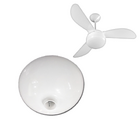 Canopla Superior Ventilador Teto Ventisol Branco