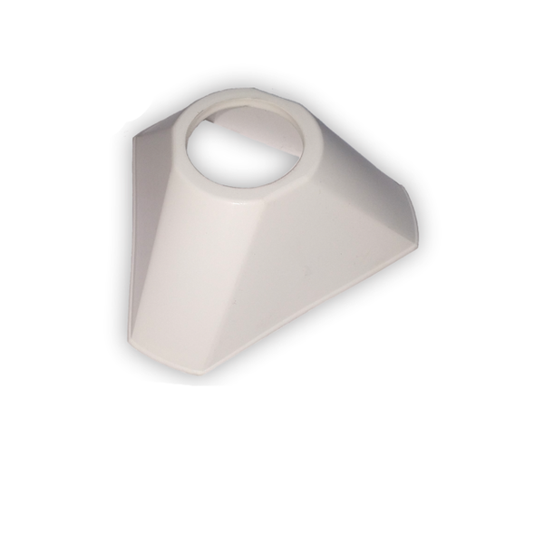 Canopla Triangular Plástico Vp Arge Branco | Leroy Merlin