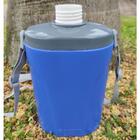 Cantil Térmico 1l Garrafa De Água Azul Safari Soprano