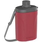 Cantil Térmico 1l Garrafa De Água Vermelha Safari Soprano