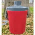 Cantil Térmico 1l Garrafa De Água Vermelha Safari Soprano