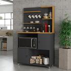 Cantinho Do Café 2 Portas Acre Grafite Cinamomo