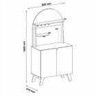 Cantinho Do Café 2 Portas E Suporte Para Xicaras Viena  Natur