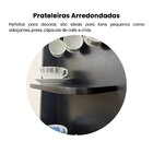 Cantinho Do Café 2 Portas E Suporte Para Xicaras Viena Preto