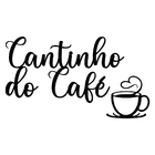 Cantinho Do Café 3d Em Mdf 3mm Fita Autoadesiva Preto Fosco