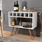 Cantinho Do Café Aparador Lorenzzo Com Prateleira E Pés Palit