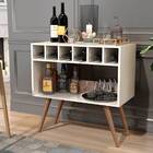 Cantinho Do Café Aparador Lorenzzo Com Prateleira E Pés Palit