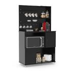 Cantinho Do Café Armário Para Cozinha Aconchego Preto
