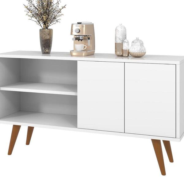 Cantinho Do Café Buffet Retrô 4 Pés Palito + 2 Portas