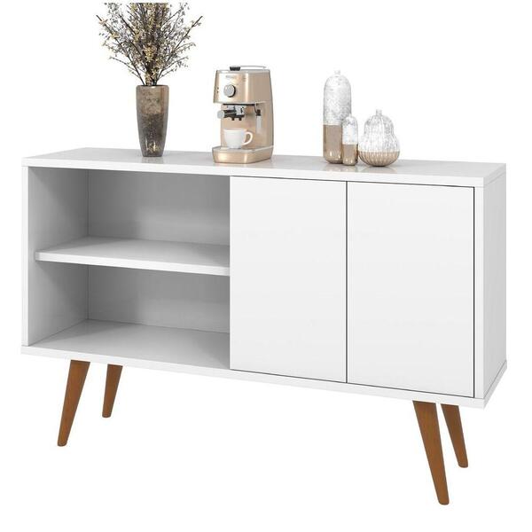 Cantinho Do Café Buffet Retrô Com 4 Pés Palito E 2 Portas