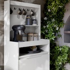 Cantinho Do Café Flow Branco - Ej Móveis