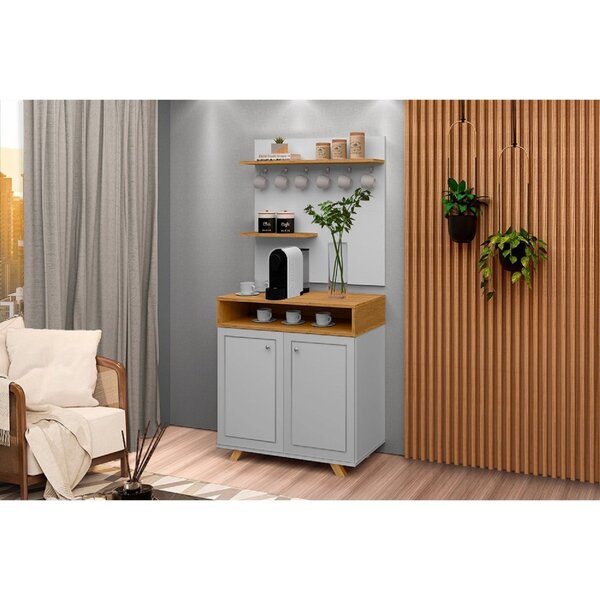 Cantinho Do Café Star 2 Portas Cinza/nature