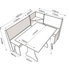 Canto Alemão Bergamo 2 Cadeiras 1 Banco Napoli Viero