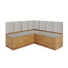 Canto Alemão Com Baú Liebe Veludo Viero