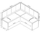 Canto Alemão Com Baú Liebe Veludo Viero