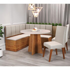 Canto Alemão Fire Com 2 Cadeiras Milão Viero