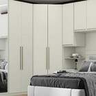 Canto Closet Modulado 02 Portas 03 Gavetas Predileto Henn