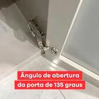 Canto Closet Modulado 02 Portas 03 Gavetas Seletto Henn