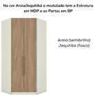 Canto Closet Modulado 02 Portas 03 Gavetas Seletto Henn